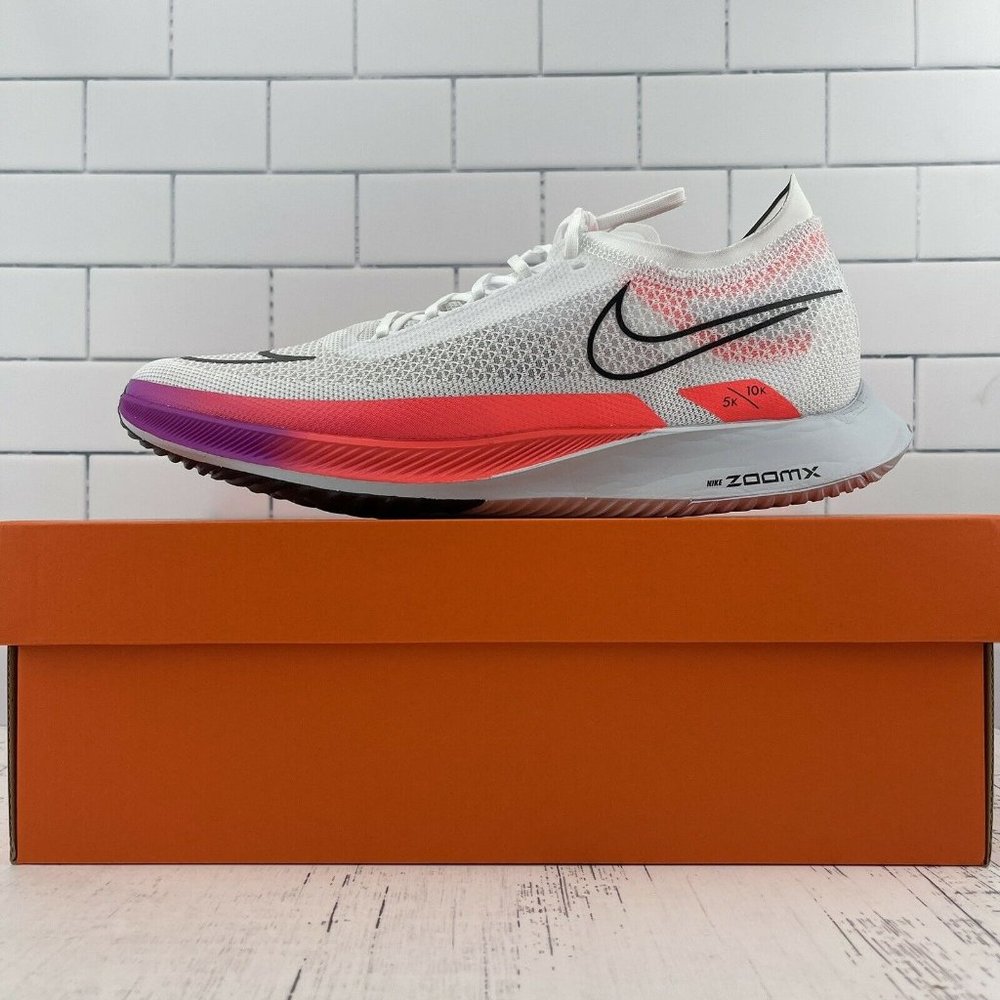 Nike Running Shoes Size 13‎ Mens ZoomX Streakfly 5K 10K Crimson Lightweight Race